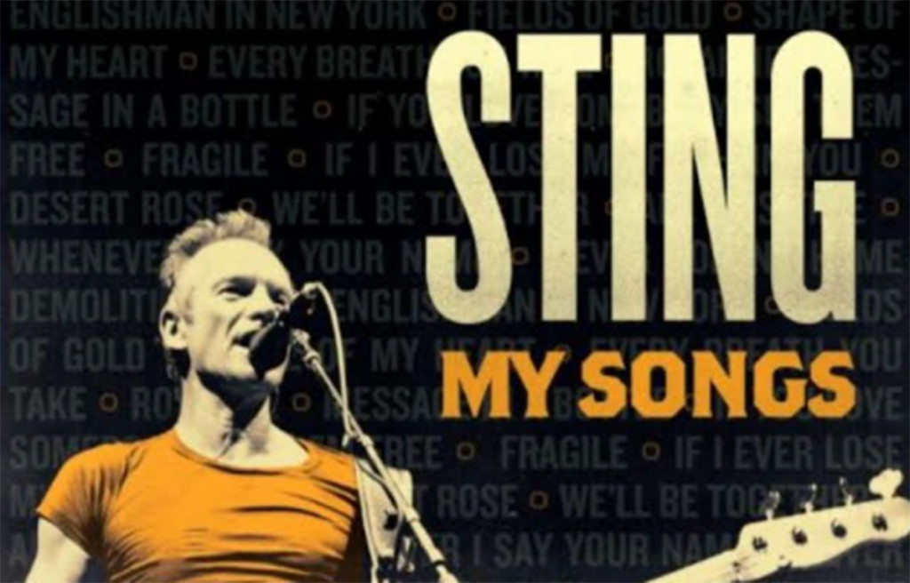 Sting plakat my songs