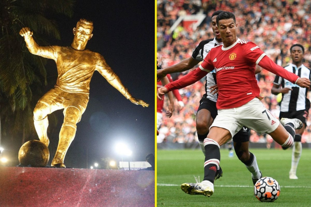 indija, kip, Cristiano Ronaldo