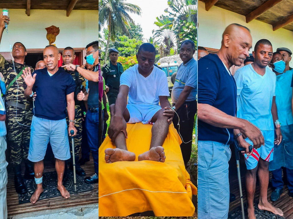 Otok Madagaskar, ministar policije, pad helikoptera 