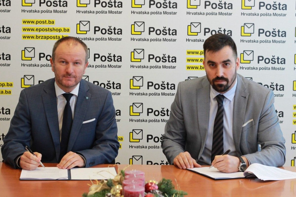 promark, Ante Vidačak, Hrvatska pošta Mostar