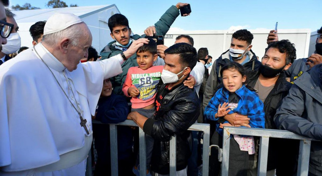 Papa Franjo migranti Lezbos