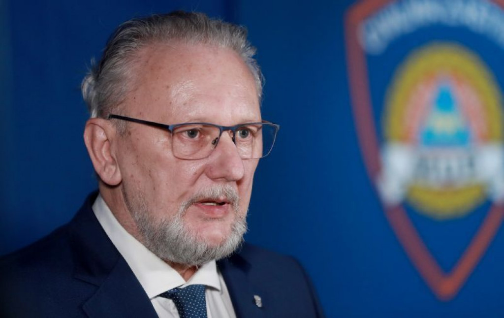 Davor Božinović, stožer, Hrvatska, misa