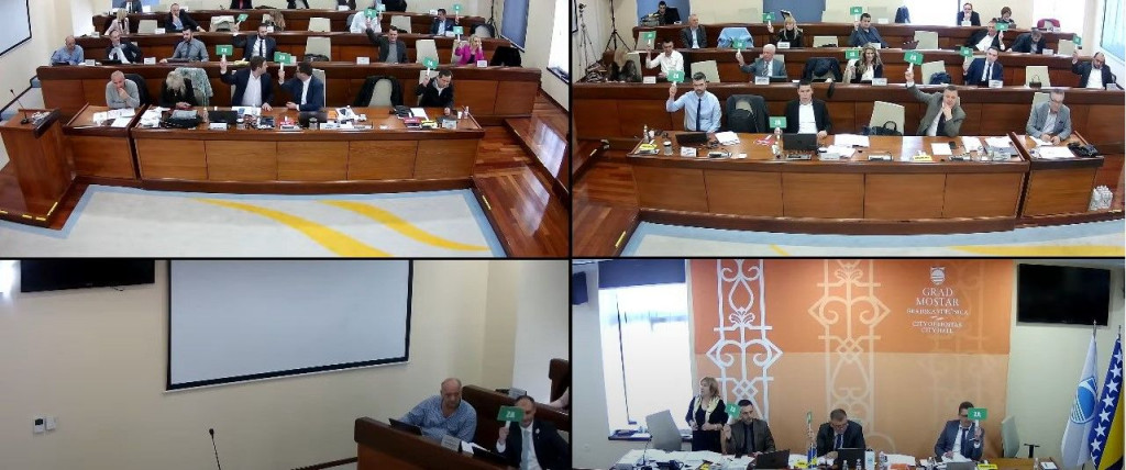 Mostar, Hercegovina, gradsko vijeće, Grad Mostar, amandmani 
