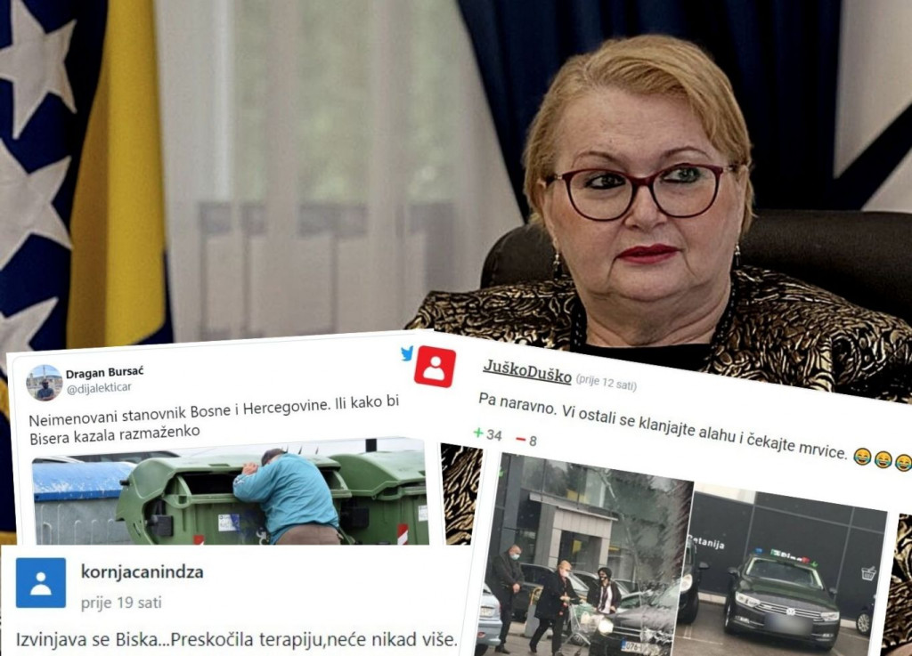 Bisera Turković, ministrica vanjskih poslova, Bosna i Hercegovina, društvene mreže