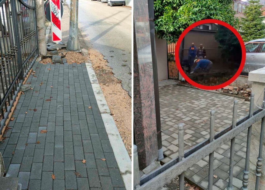 Ivan Prskalo, bivši gradonačelnik mostara, Mostar, trotoar