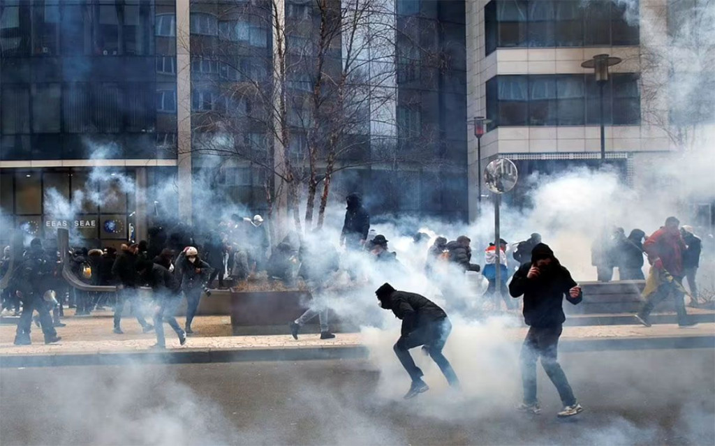 Brisel prosvjed siječanj