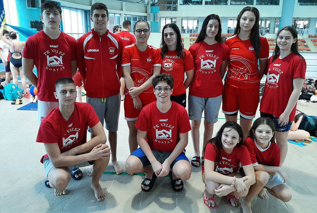 Plivači Veleža otvoreno prvenstvo BiH