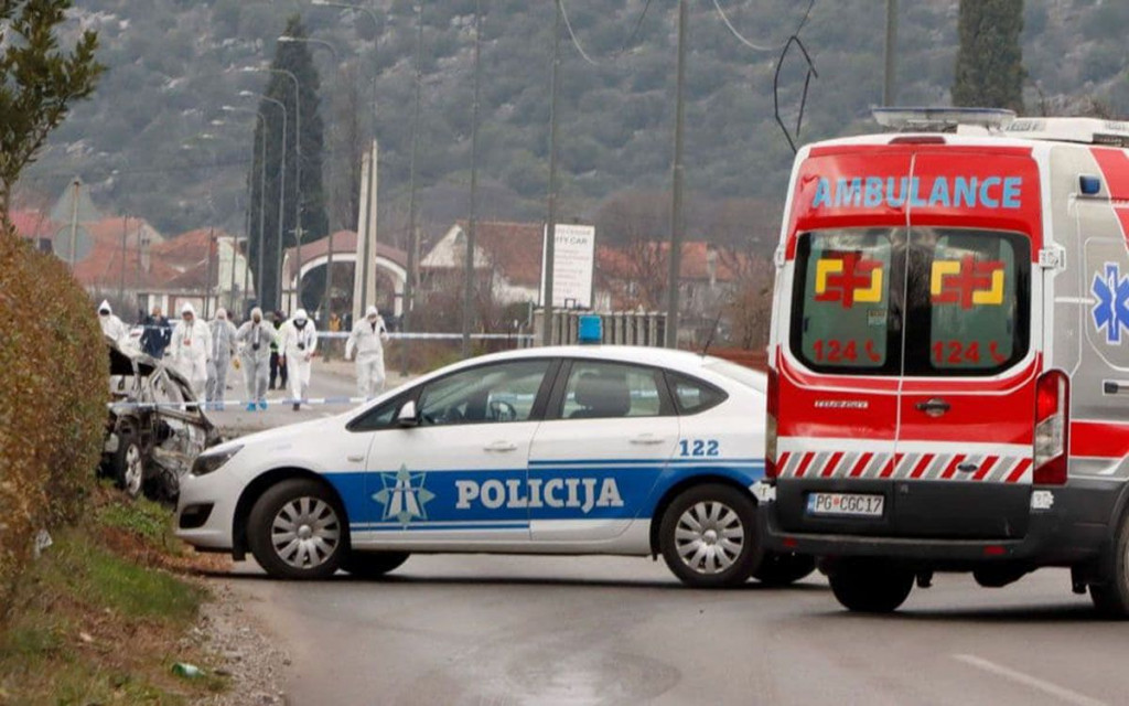 Eksplozija Podgorica Jasminko Šahović