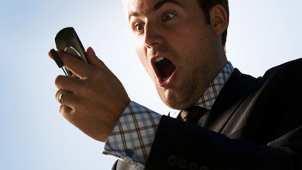 Poziv mobitel zaprepaštenje