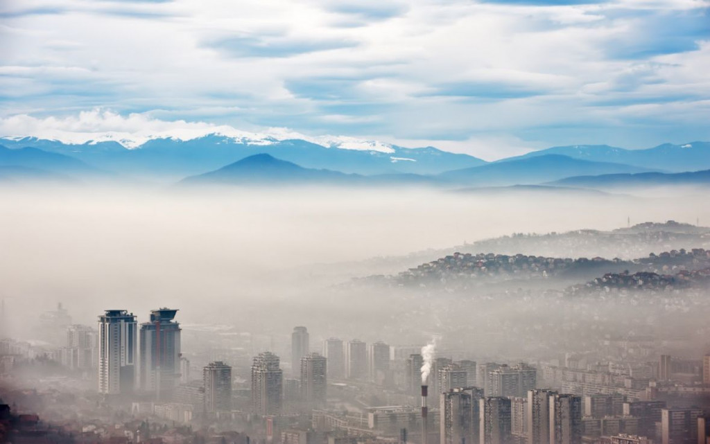 Sarajevo zagađen zrak