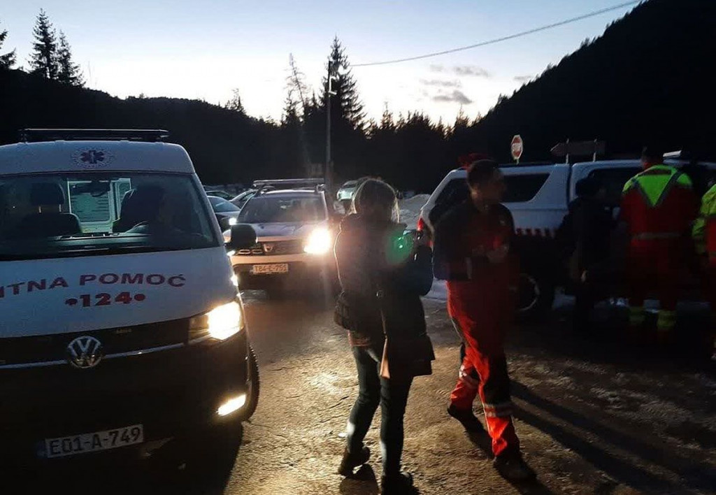 Trebević spasioci hitna pomoć