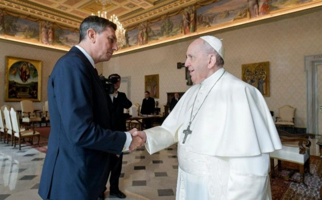 Papa Franjo, Borut Pahor, BIH