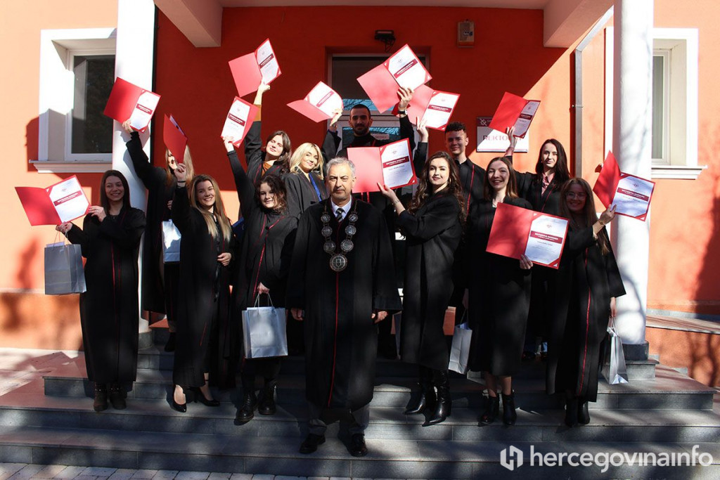 Dodjela rektorovih nagrada Univerzitet Džemal Bijedić veljača 2022