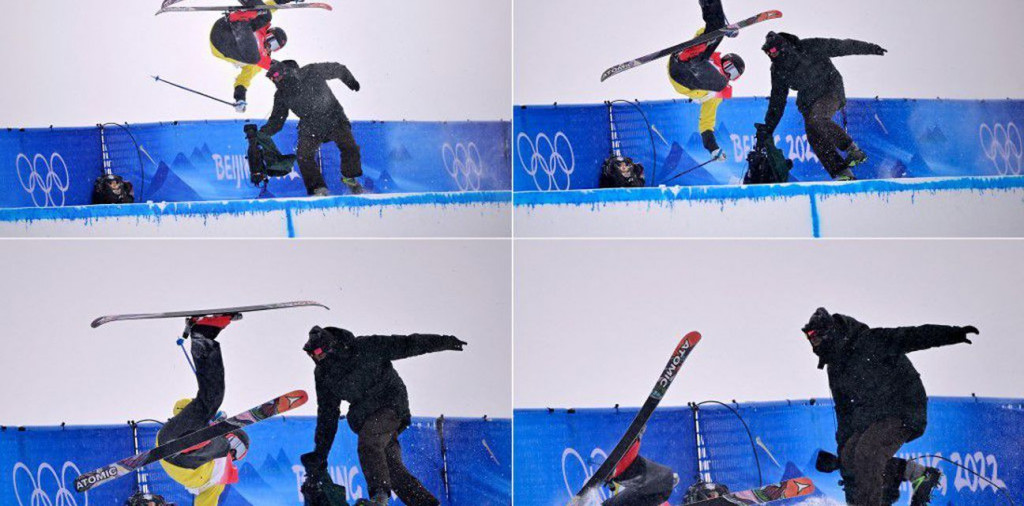 zimske olimpijske igre, skijaši, pad