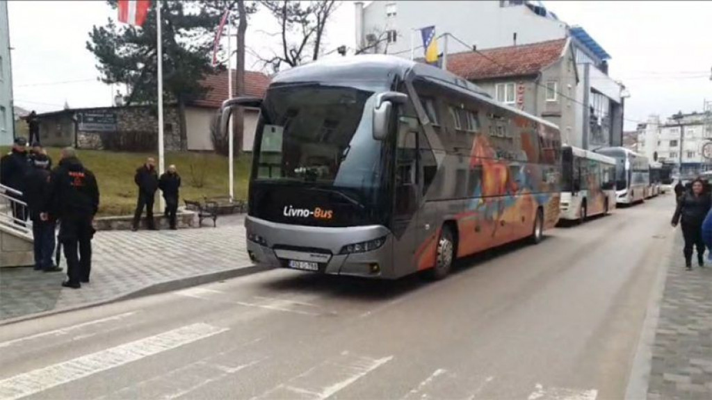Livno Bus, prosvjed, autobusi