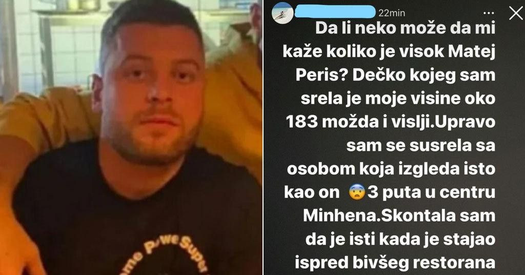 Matej Periš, nestanak, potraga