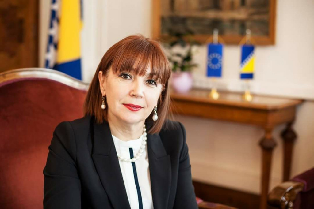 Melika Mahmutbegović, potpredsjednica Federacije BiH, osiguranje, zaštita