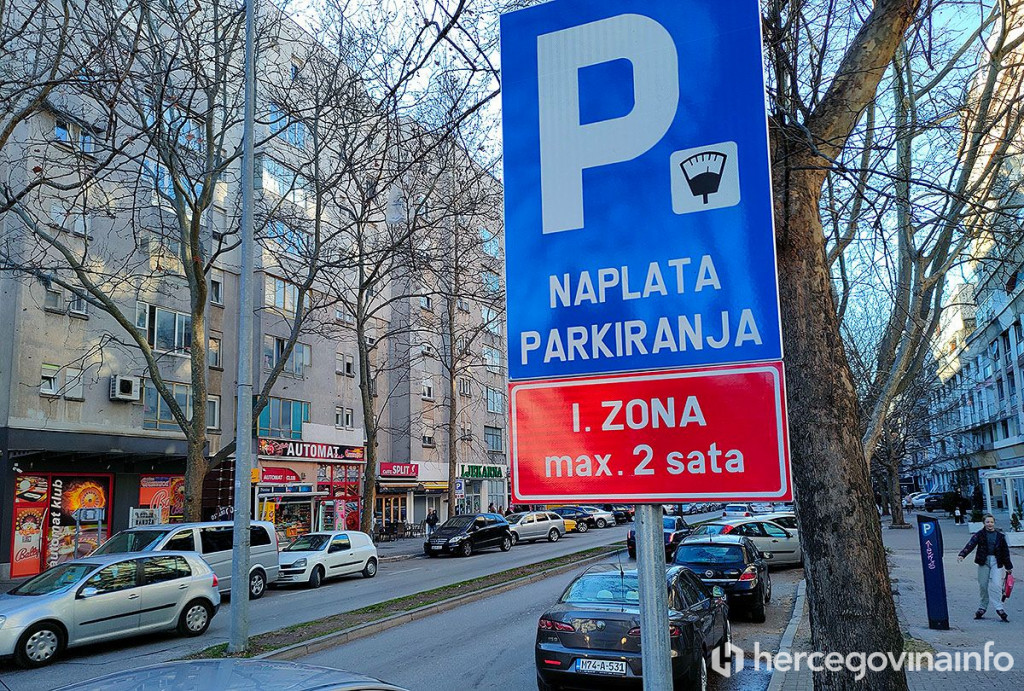 Mo parking signalizacija Splitska ulica