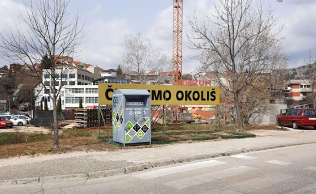 Kontejner za tekstil Široki Brijeg