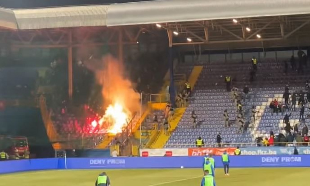 Željezničar Velež neredi