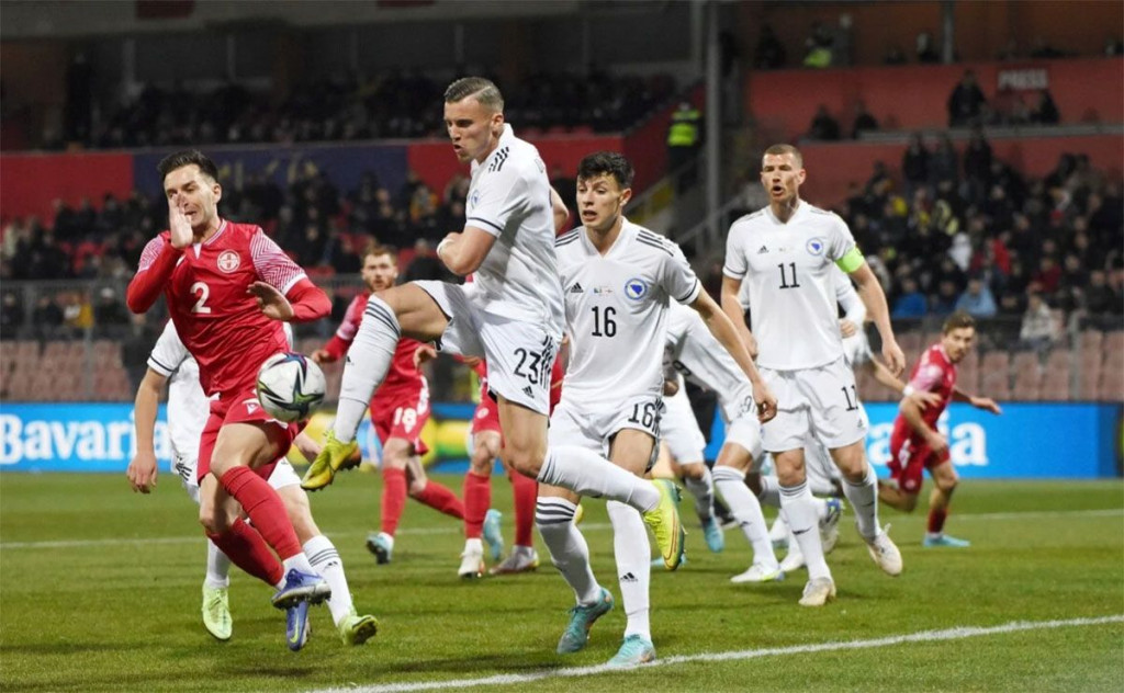 Nogometna reprezentacija BiH i Gruzija 2022