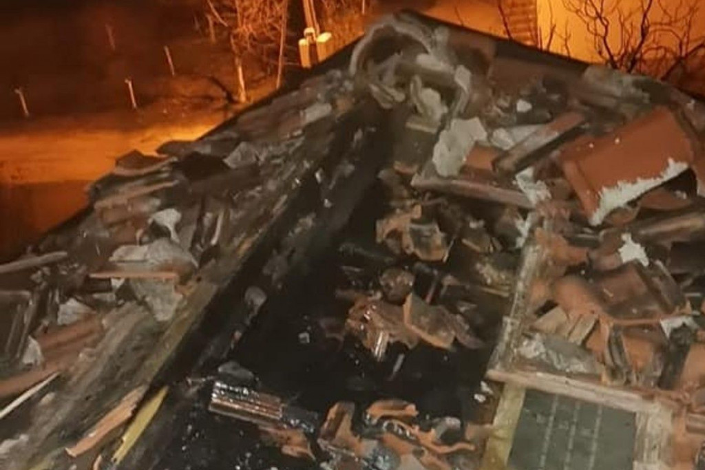 Ortiješ, požar, obiteljska kuća, pvp mostar