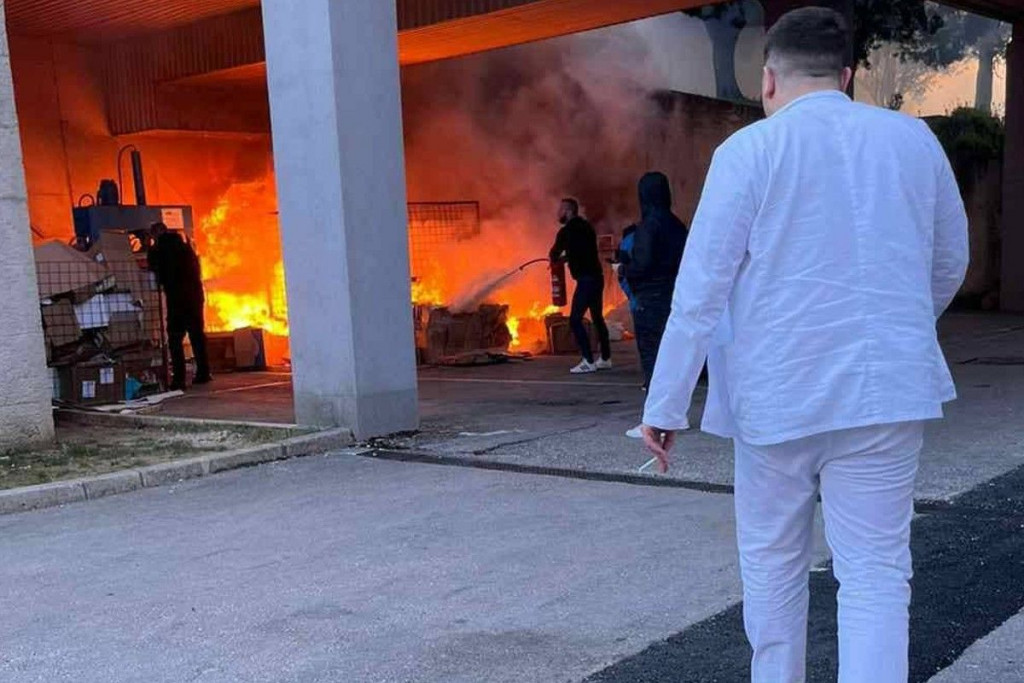 požar, SKB Mostar