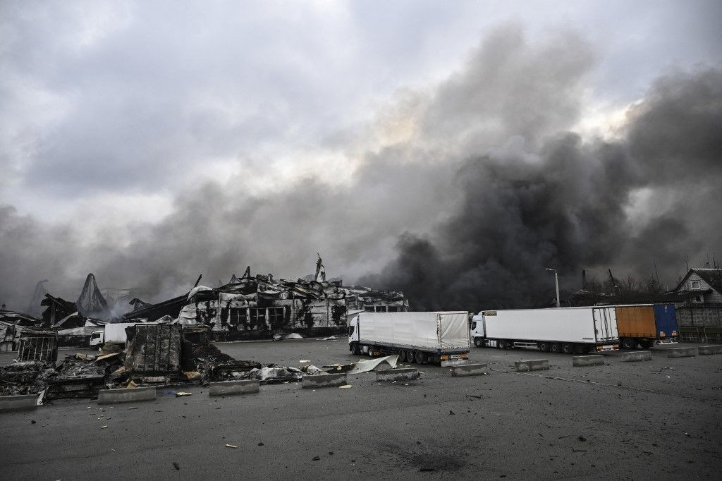 rat u ukrajini, eksploziv, Kijev, dron 