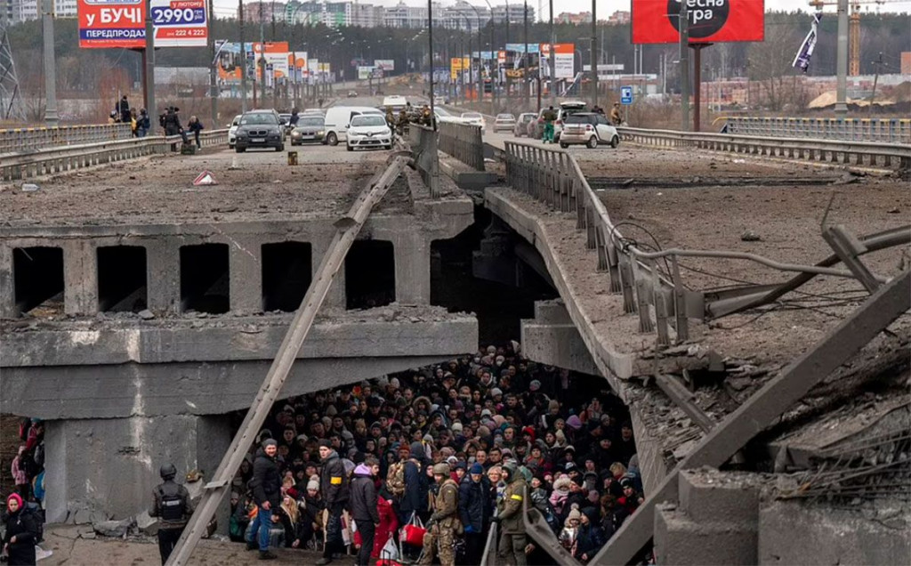 Ukrajina evakuacija