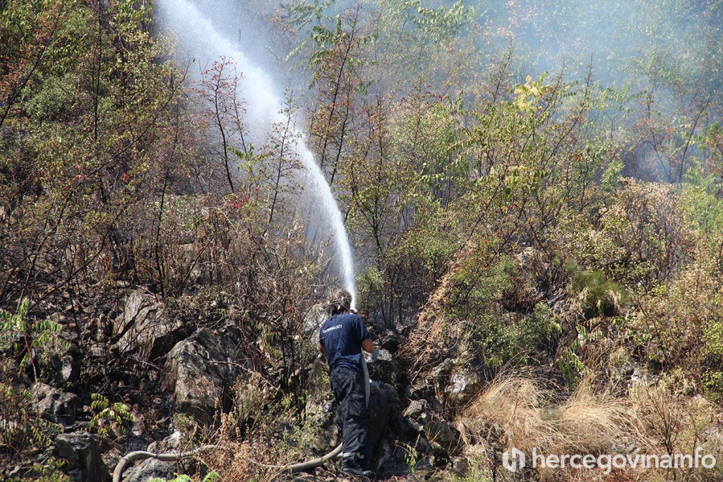 Vatrogasci gašenje požara