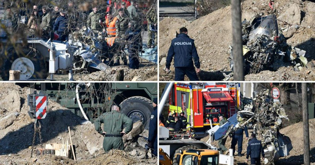 Zagreb letjelica eksplozija