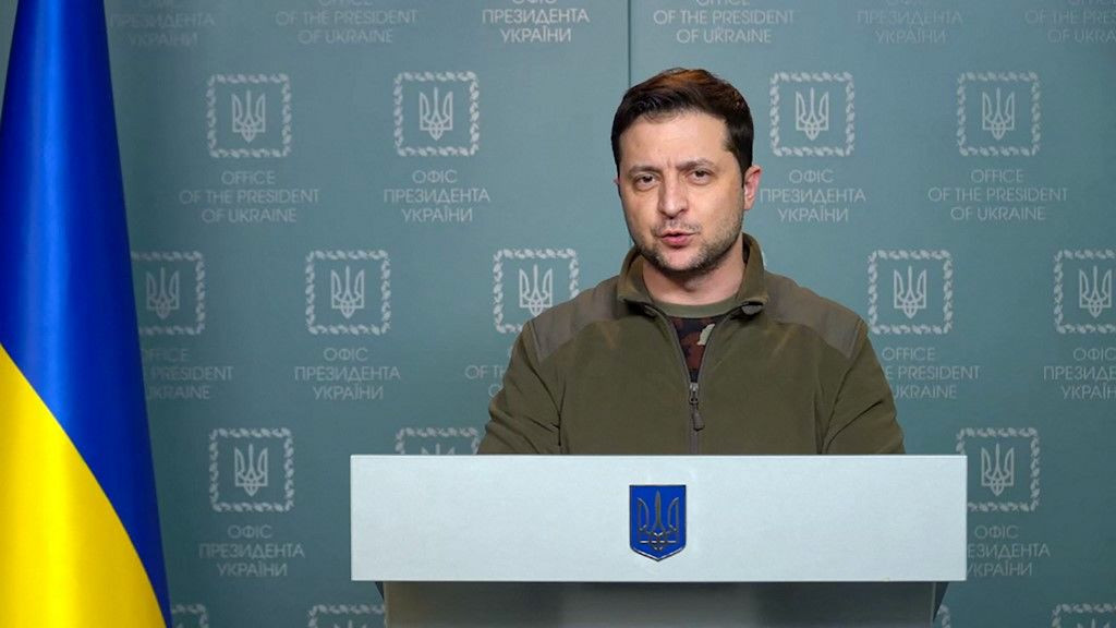 Volodimir Zelenski, rat u ukrajini