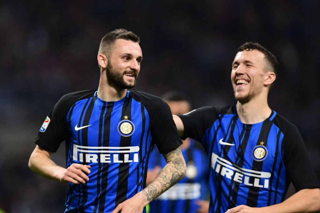 Marcelo Brozović, Ivan Perišić, inter milan