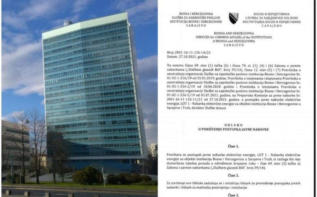 institucije, struja, afera