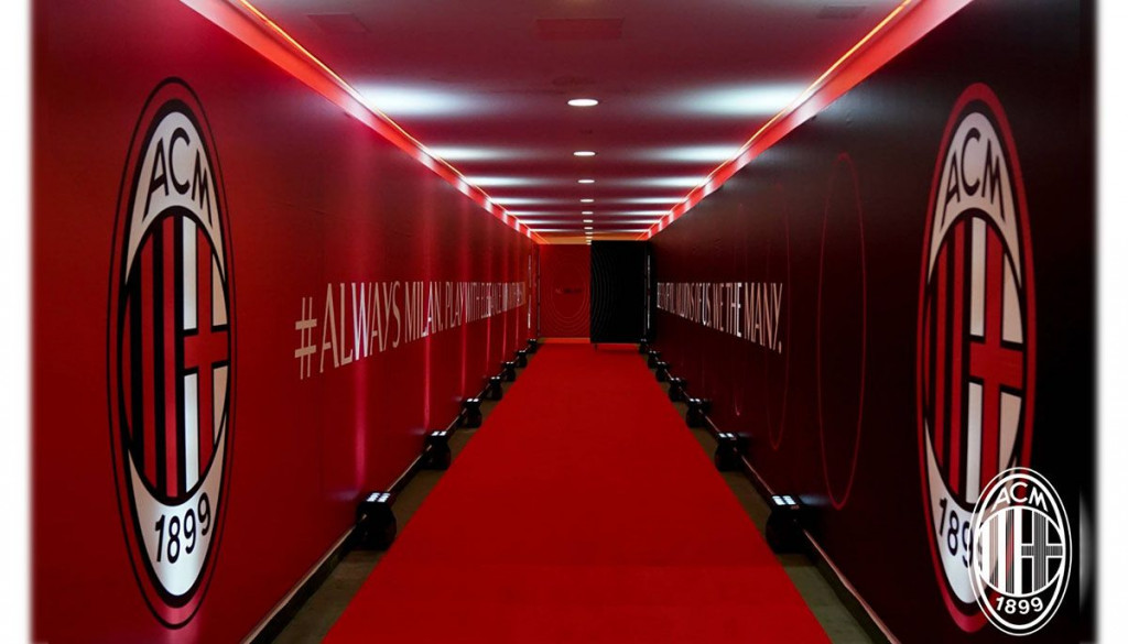AC Milan tunel