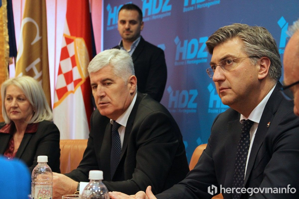 Plenković i Čović