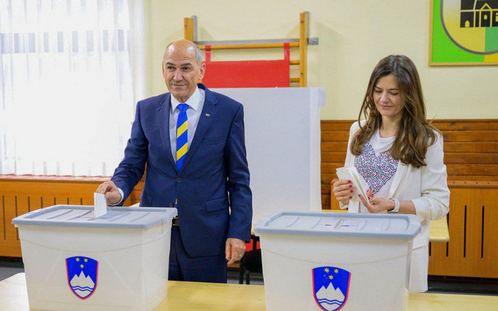 Janez Janša izbori 2022 Slovenija