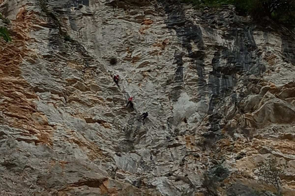 gss grude, peć mlini, penjač, akcija spašavanja