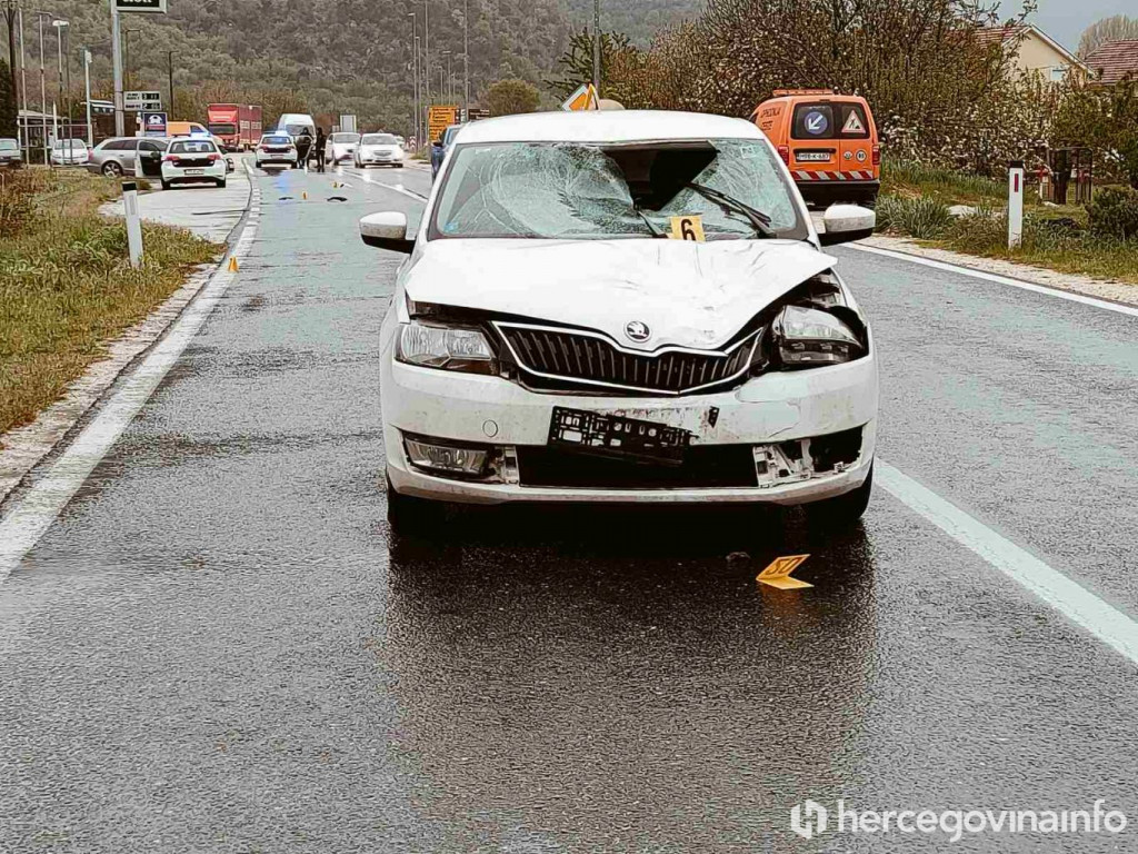 prometna nesreća, sudar, žitomislići, m 17
