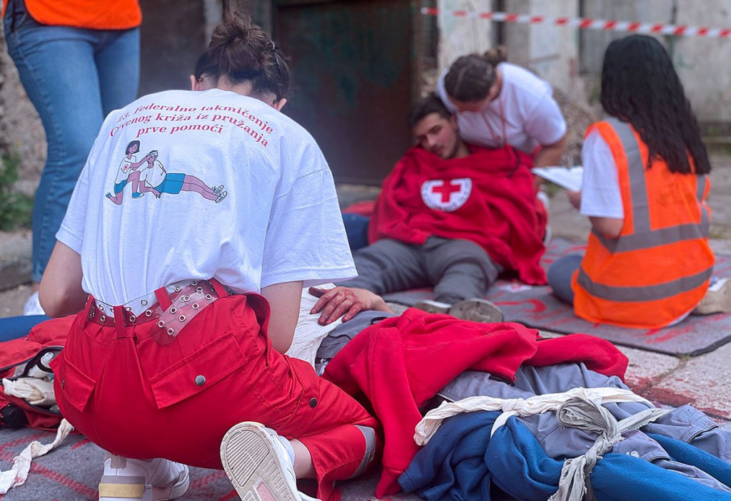 Natjecanje prva pomoć Crveni križ