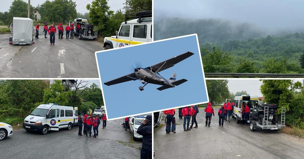 nestali avion,Hrvatska,pad aviona