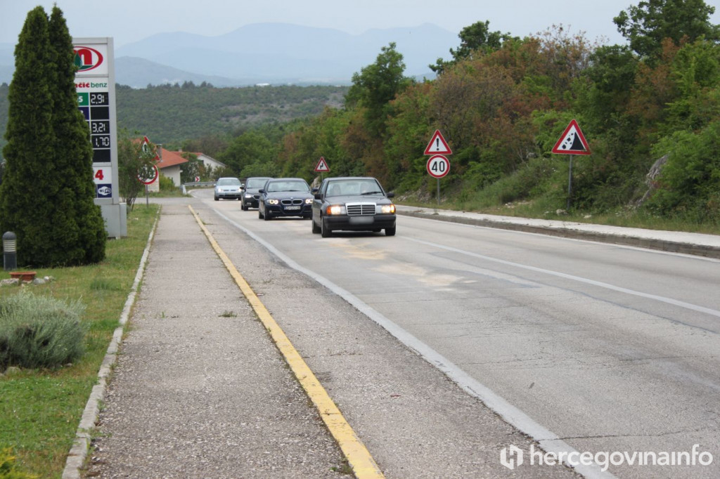 cesta Čitluk, Mostar