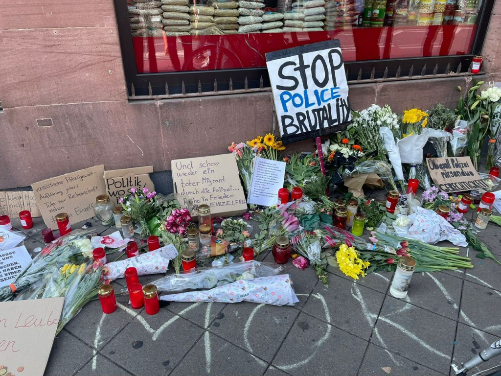 ubojstvo, mannheim, policijska brutalnost, Njemačka