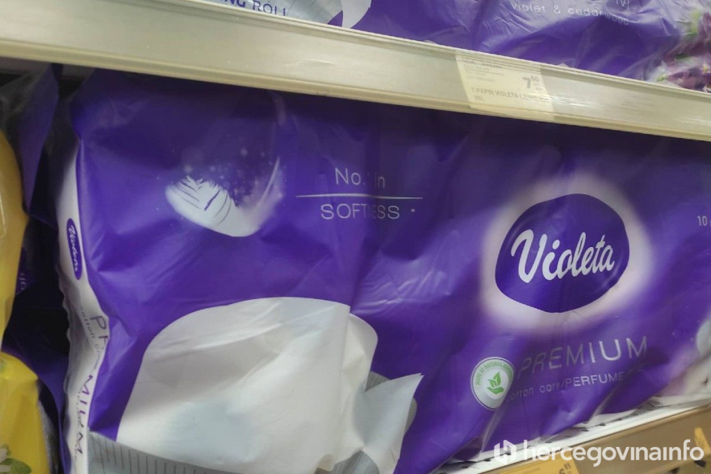 wc papir, toaletni papir, Violeta