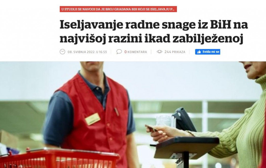 večernji list, Bosna i Hercegovina, jozo pavković, novinarstvo