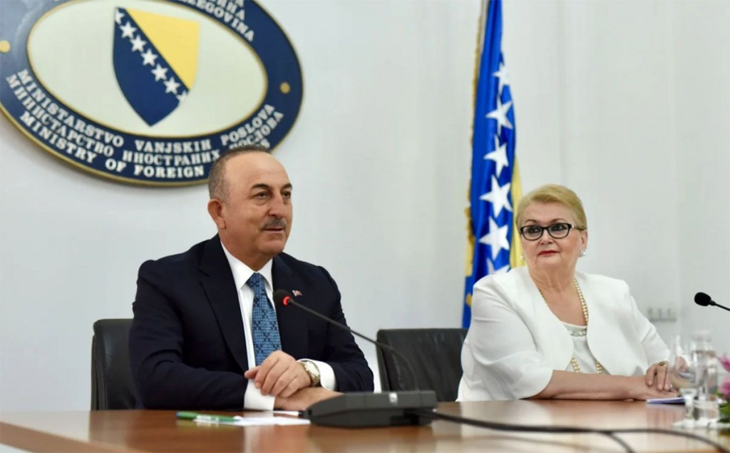 Mevlut Cavusoglu i Bisera Turković