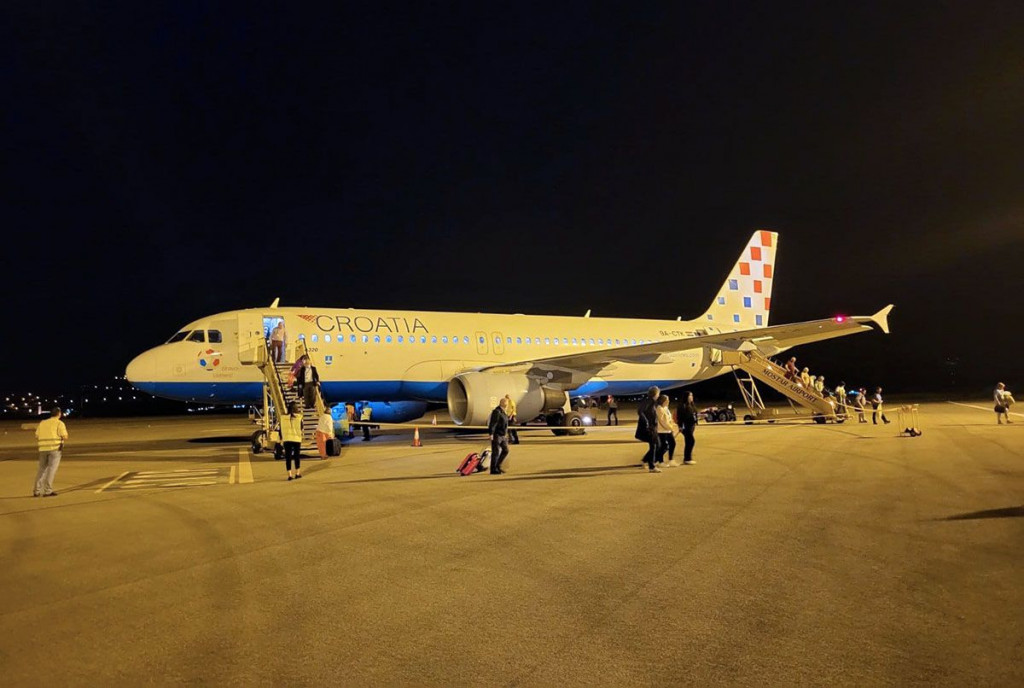 Croatia airlines aerodrom zračna luka Mostar