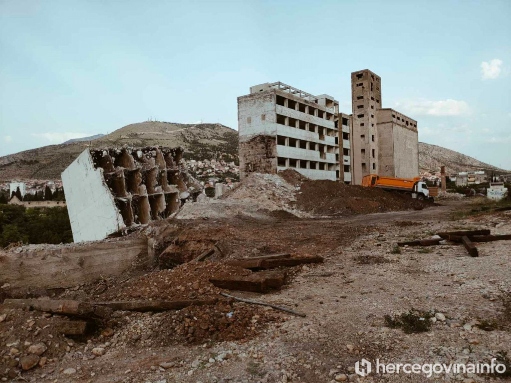 Zgrada Žitopromet rušenje