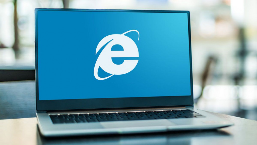 Internet explorer laptop