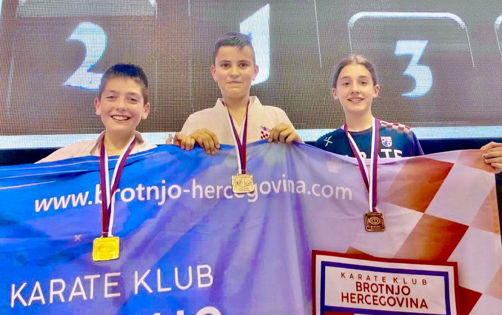 Karate klub Brotnjo prvenstvo Balkana